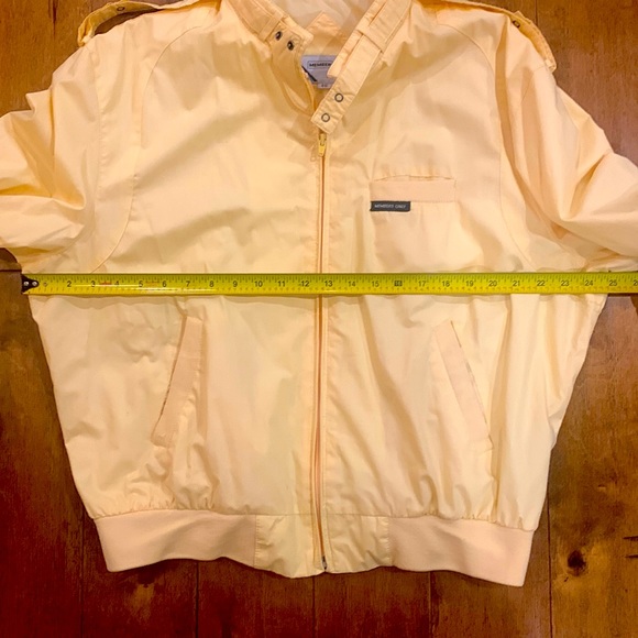 VINTAGE MEMBERS ONLY YELLOW JACKET - Picture 11 of 15